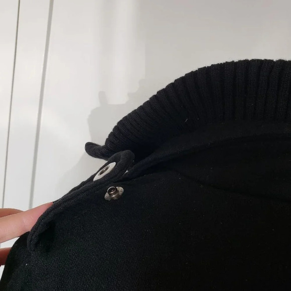 Well Loved black punk bomber jacket - Picture 4 of 6